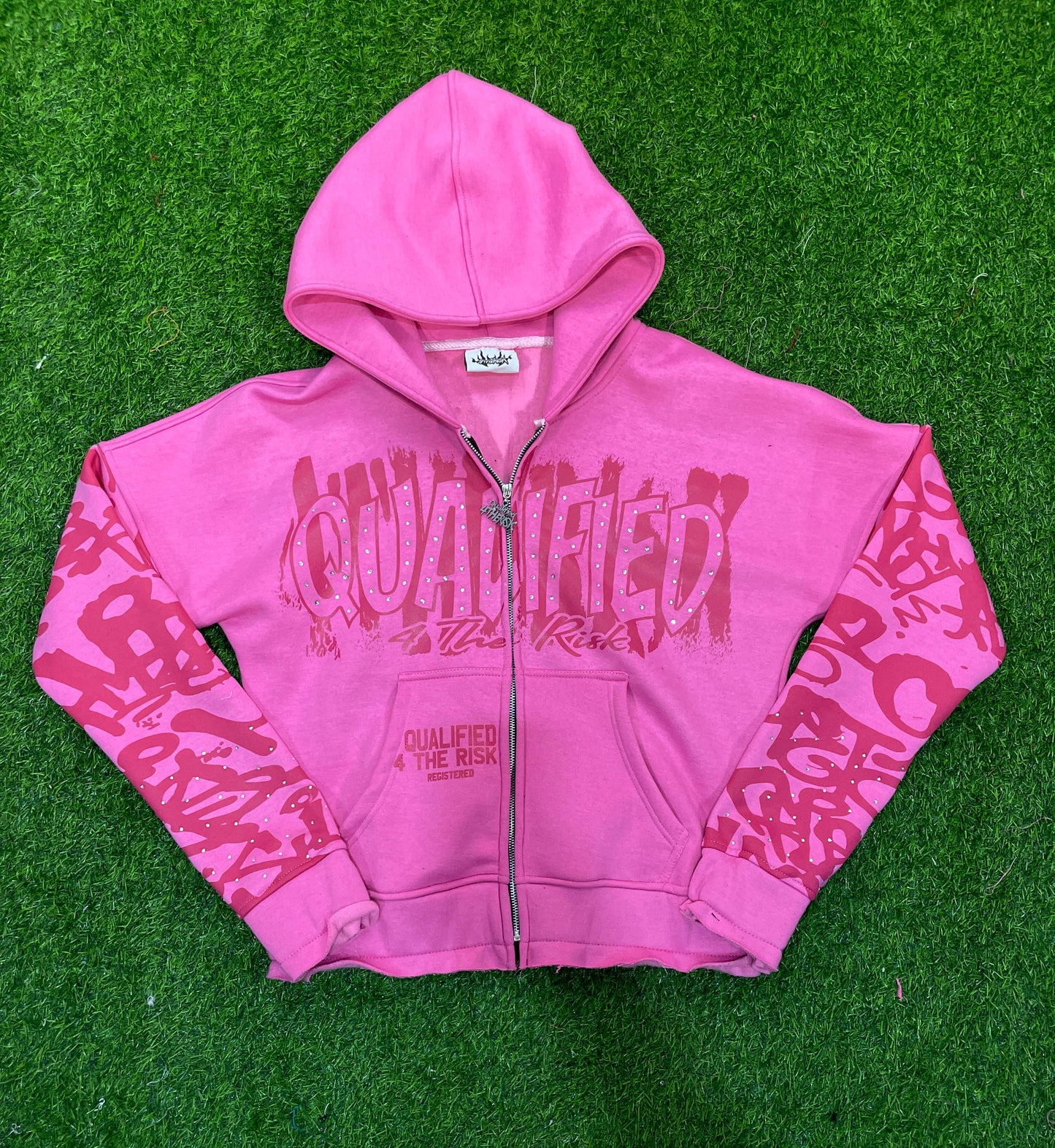 qualified4therisk zip up