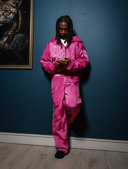 Qualified4therisk Windbreaker Set (Pink)
