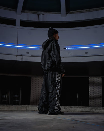 Qualified4TheRisk Windbreaker Set (Black)